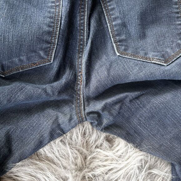 Loft Modern Skinny Jeans Size 26/ 2 Dark Wash Stretch Denim Classic 5 Pocket - Picture 7 of 12